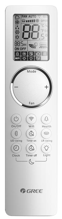 GREE GWH24ACE-S6DBA1A white