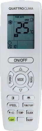 Quattroclima QV-LA12WBE/QN-LA12WBE